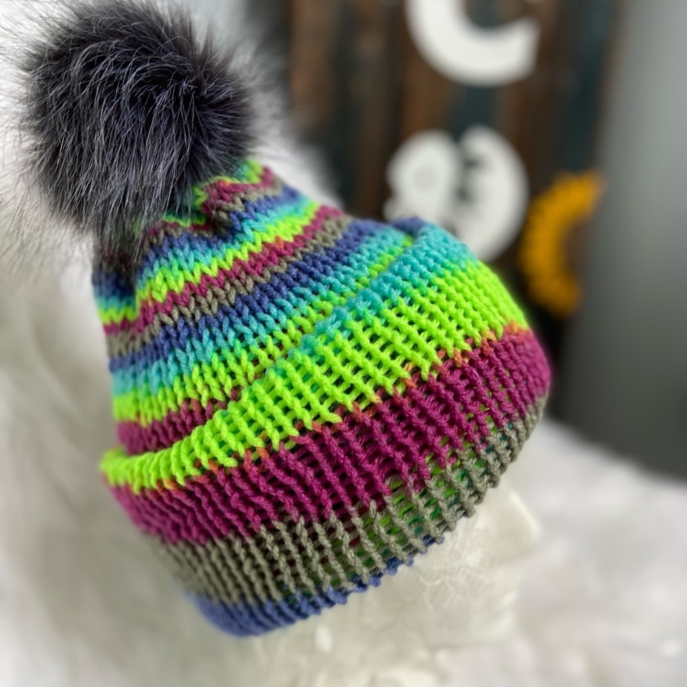 Handmade Knitted Hat - NWT